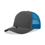 5 Panel Mid Profile Structured Cotton Blend Trucker