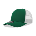 5 Panel Mid Profile Structured Cotton Blend Trucker