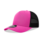 5 Panel Mid Profile Structured Cotton Blend Trucker