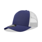 5 Panel Mid Profile Structured Cotton Blend Trucker