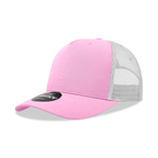 5 Panel Mid Profile Structured Cotton Blend Trucker