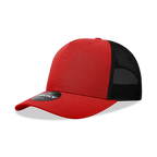 5 Panel Mid Profile Structured Cotton Blend Trucker