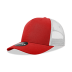 5 Panel Mid Profile Structured Cotton Blend Trucker