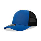 5 Panel Mid Profile Structured Cotton Blend Trucker