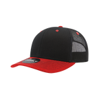 6 Panel Mid Profile Structured Contra-Stitch Trucker