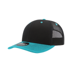 6 Panel Mid Profile Structured Contra-Stitch Trucker