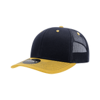 6 Panel Mid Profile Structured Contra-Stitch Trucker