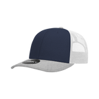 6 Panel Mid Profile Structured Contra-Stitch Trucker