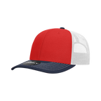 6 Panel Mid Profile Structured Contra-Stitch Trucker