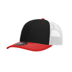 6 Panel Mid Profile Structured Contra-Stitch Trucker