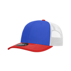 6 Panel Mid Profile Structured Contra-Stitch Trucker