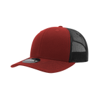 6 Panel Mid Profile Structured Contra-Stitch Trucker