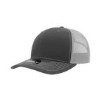 6 Panel Mid Profile Structured Contra-Stitch Trucker