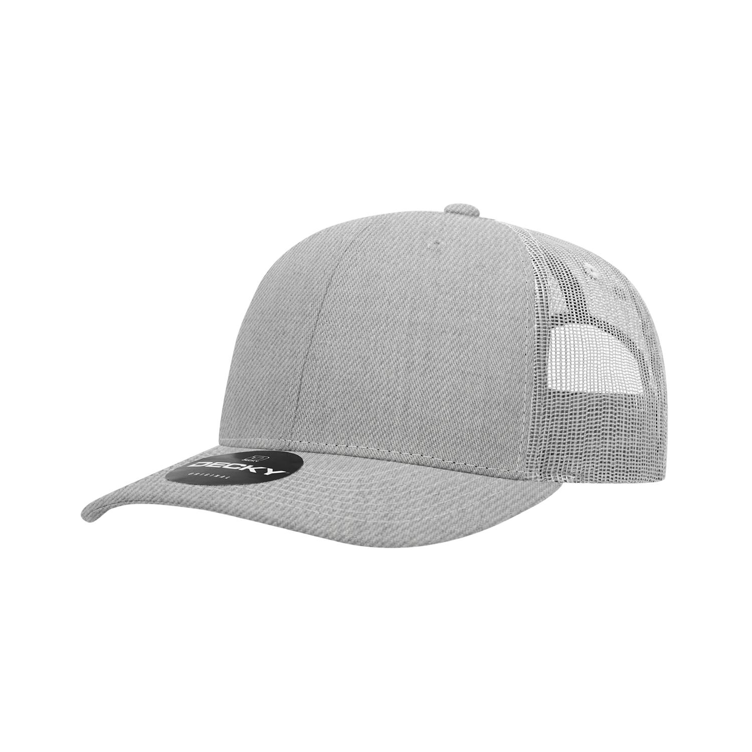6 Panel Mid Profile Structured Contra-Stitch Trucker