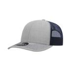 6 Panel Mid Profile Structured Contra-Stitch Trucker