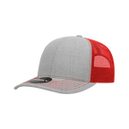 6 Panel Mid Profile Structured Contra-Stitch Trucker