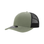 6 Panel Mid Profile Structured Contra-Stitch Trucker