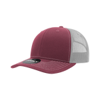 6 Panel Mid Profile Structured Contra-Stitch Trucker