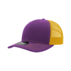 6 Panel Mid Profile Structured Contra-Stitch Trucker