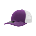 6 Panel Mid Profile Structured Contra-Stitch Trucker