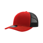 6 Panel Mid Profile Structured Contra-Stitch Trucker