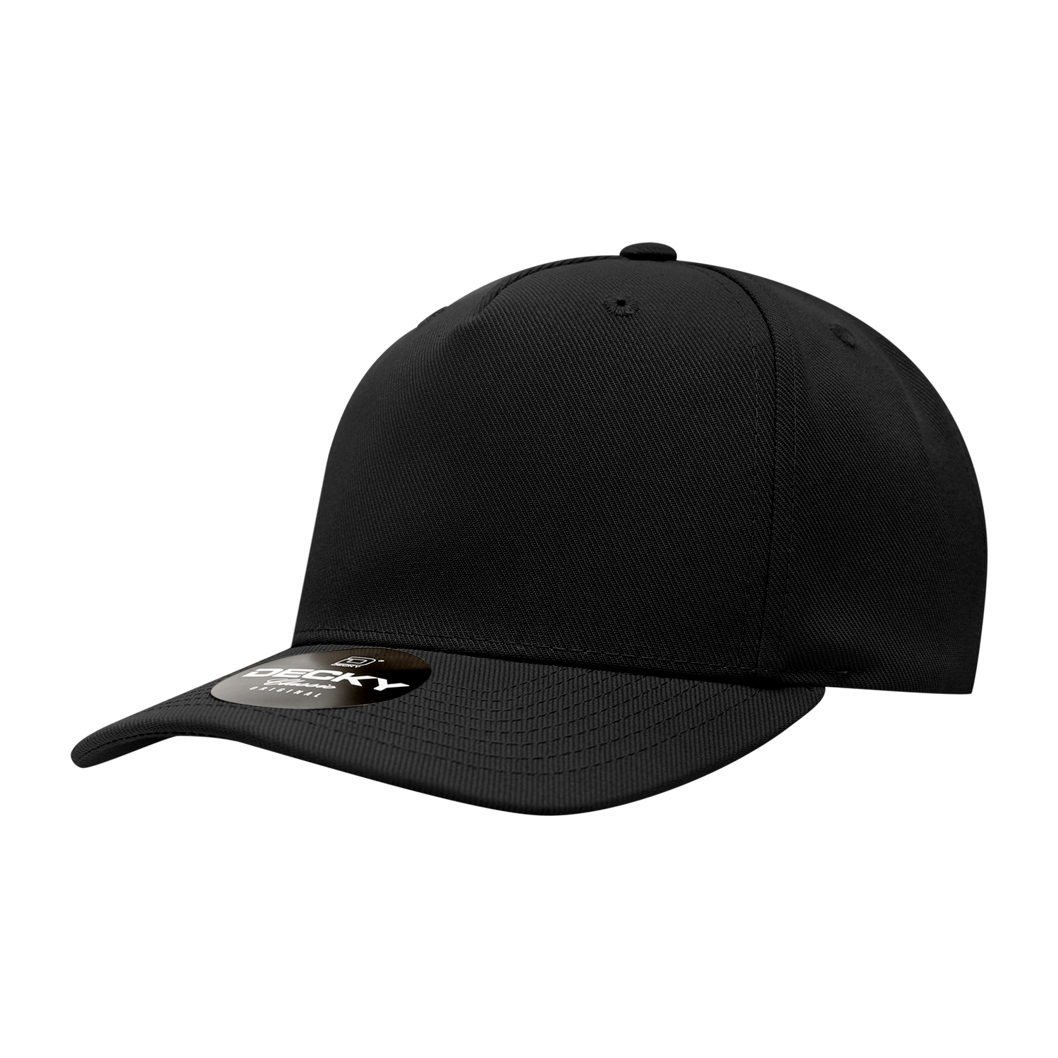 5 Panel Mid Profile Structured Polyester Cap