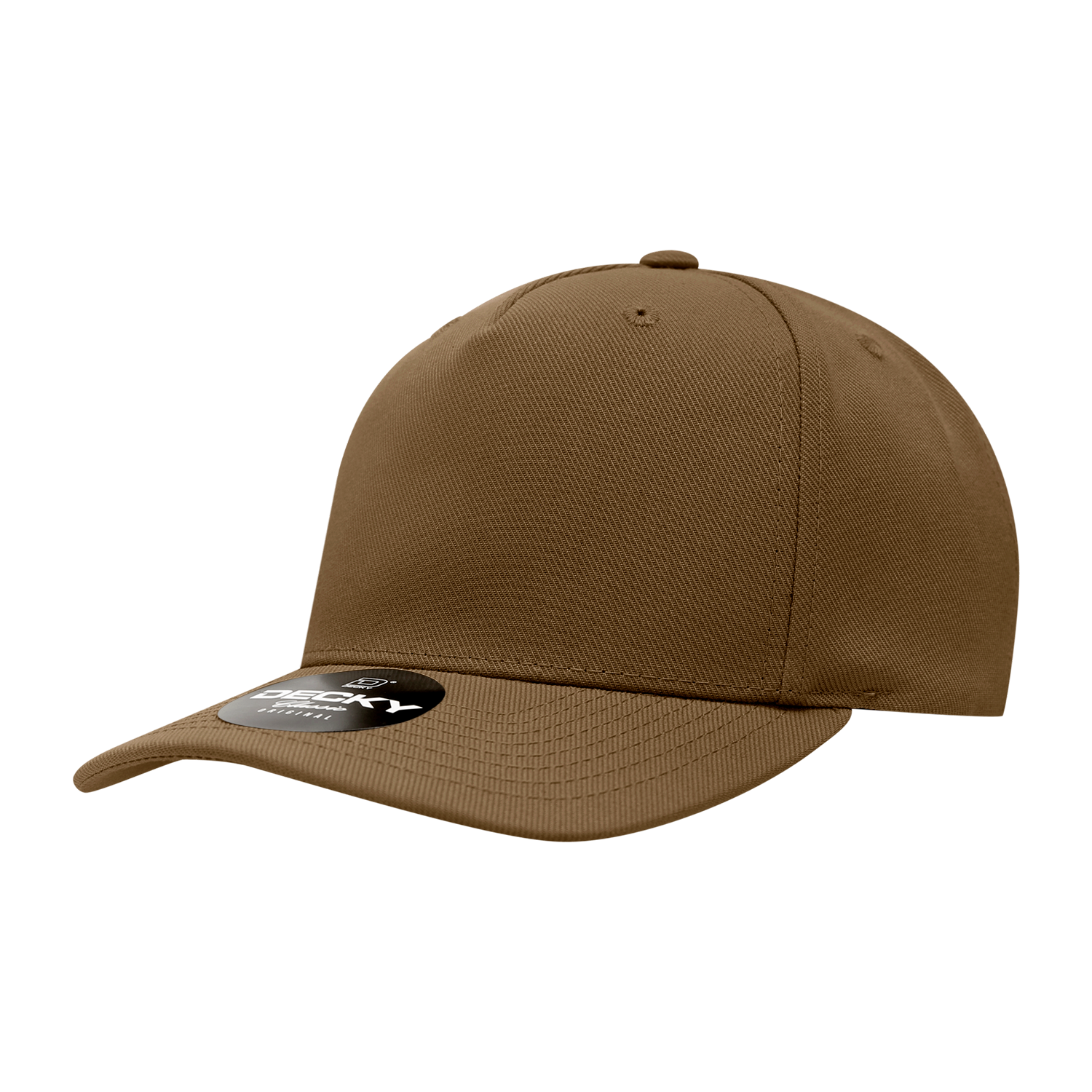 5 Panel Mid Profile Structured Polyester Cap