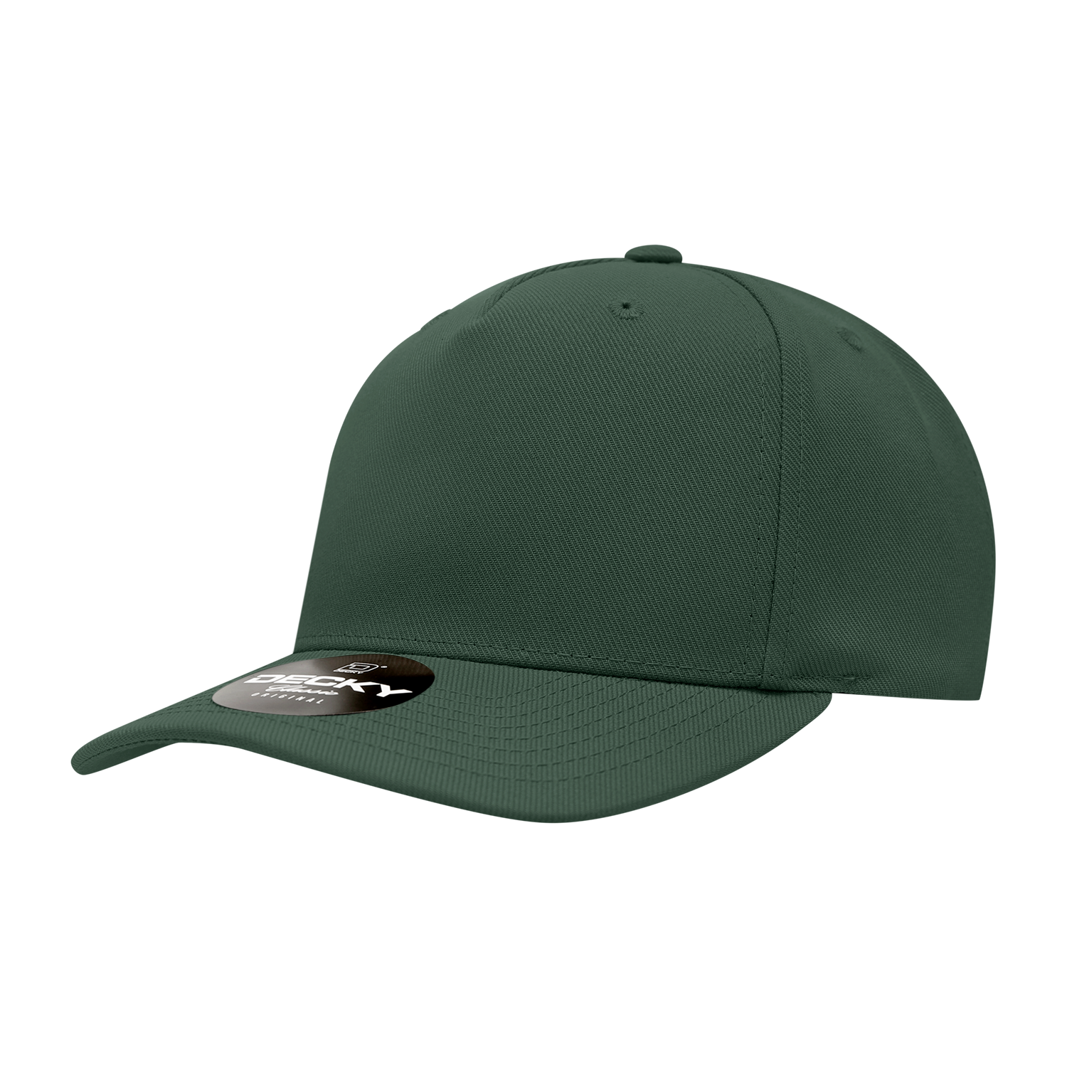 5 Panel Mid Profile Structured Polyester Cap