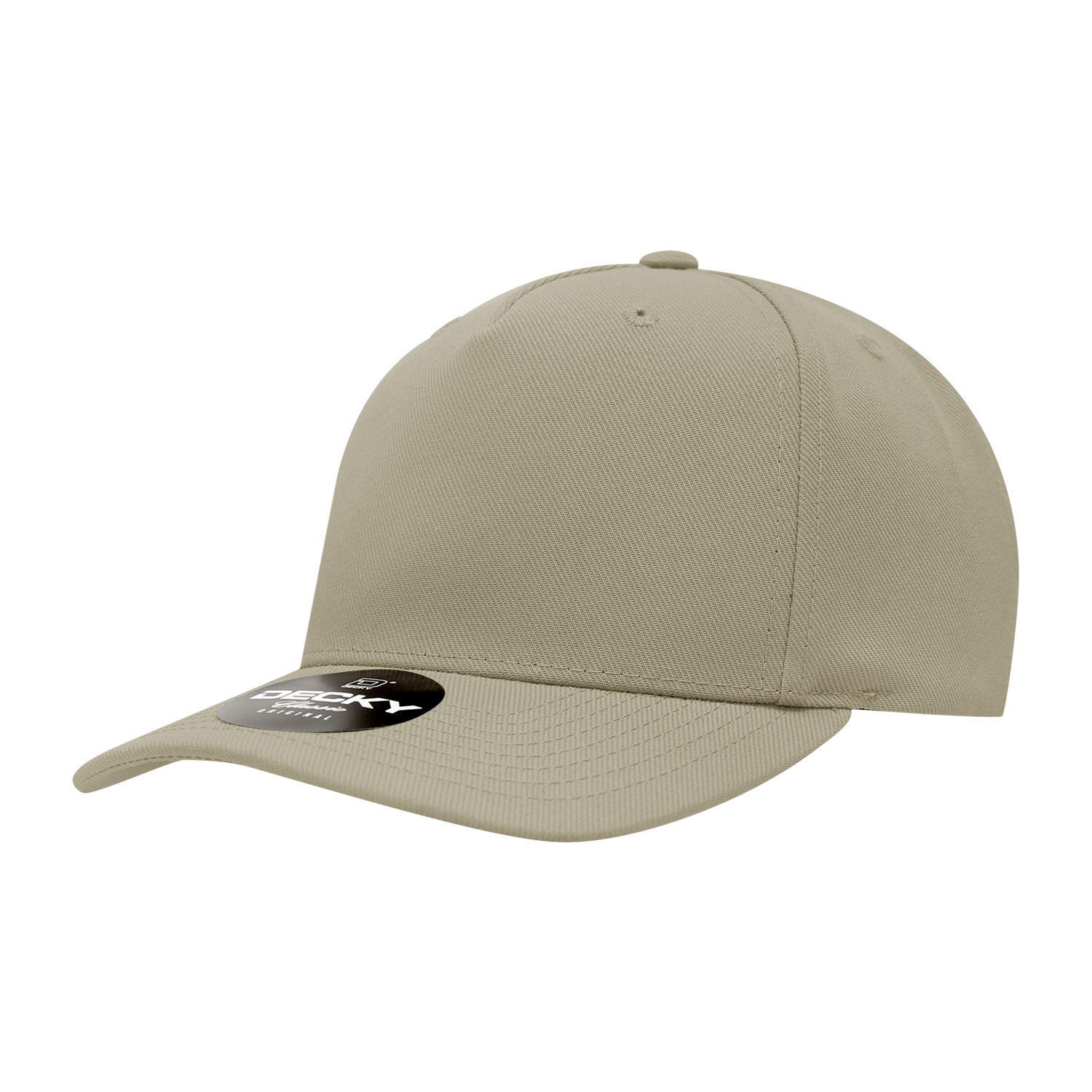 5 Panel Mid Profile Structured Polyester Cap