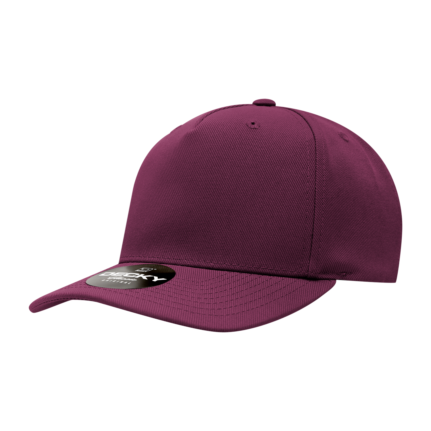 5 Panel Mid Profile Structured Polyester Cap