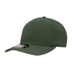 5 Panel Mid Profile Structured Polyester Cap