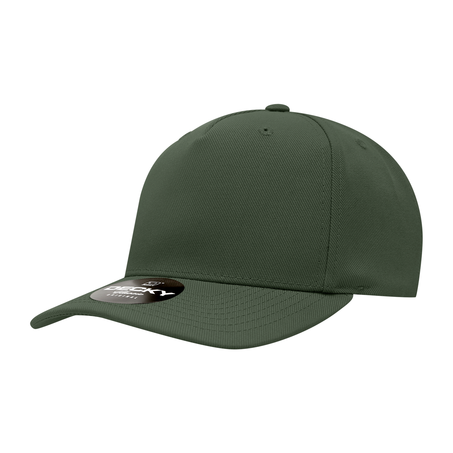 5 Panel Mid Profile Structured Polyester Cap