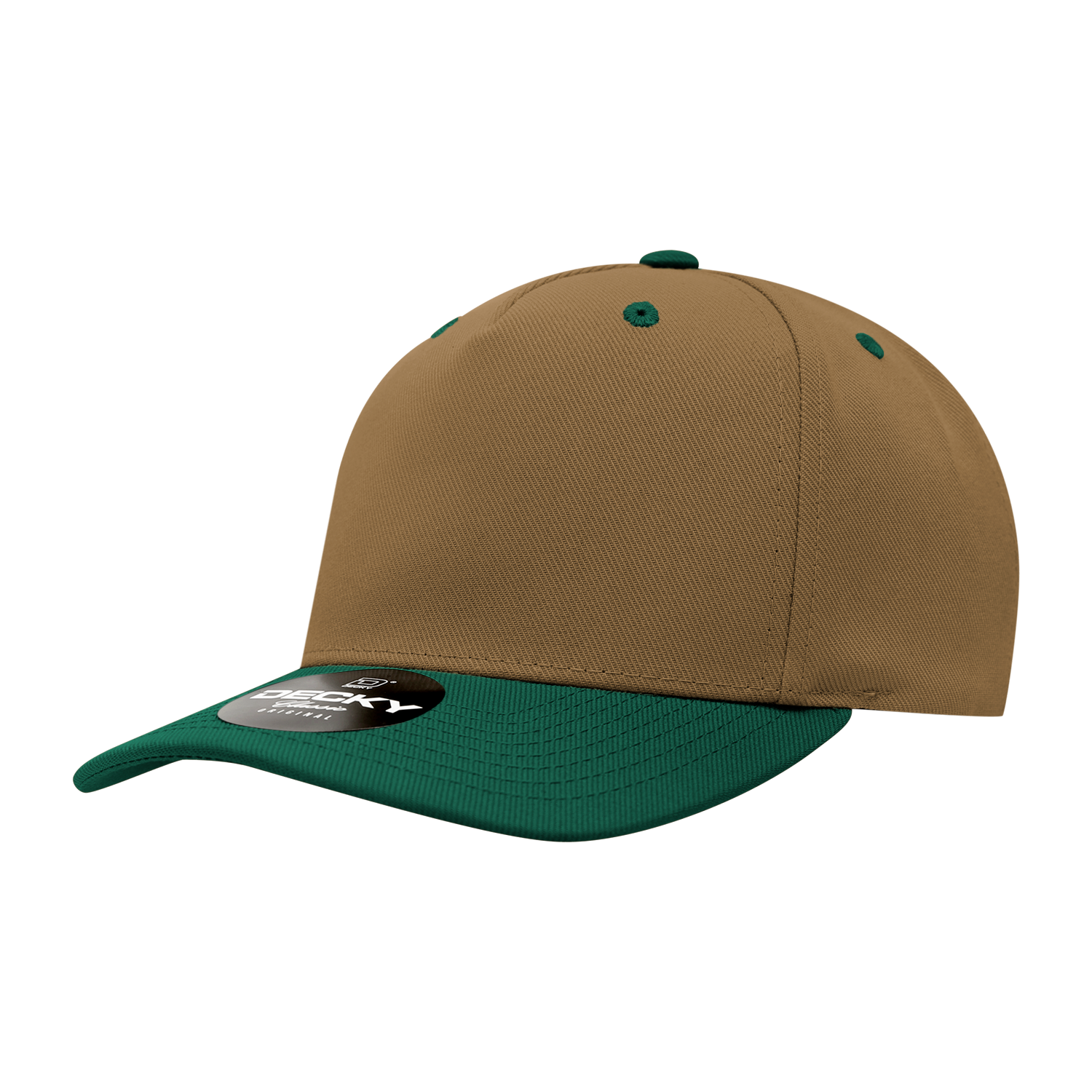 5 Panel Mid Profile Structured Polyester Cap