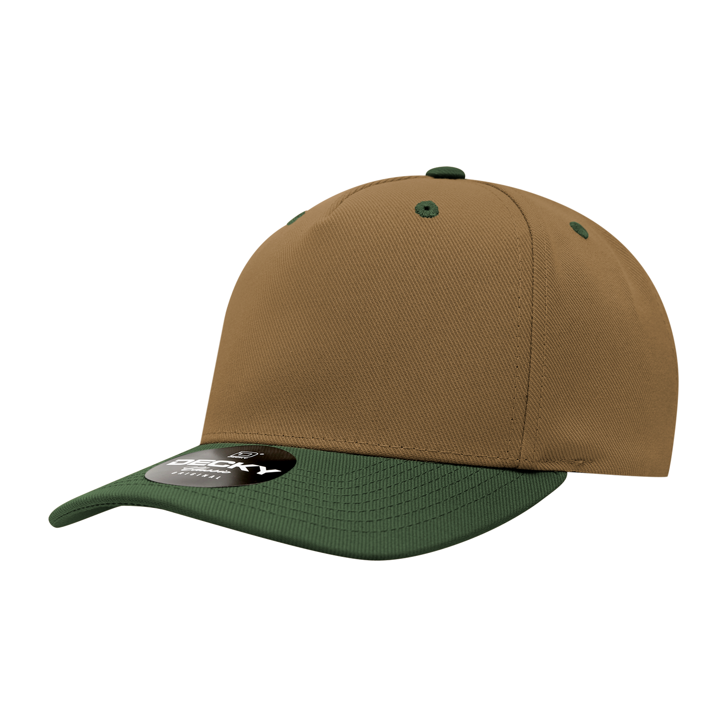 5 Panel Mid Profile Structured Polyester Cap