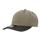5 Panel Mid Profile Structured Polyester Cap