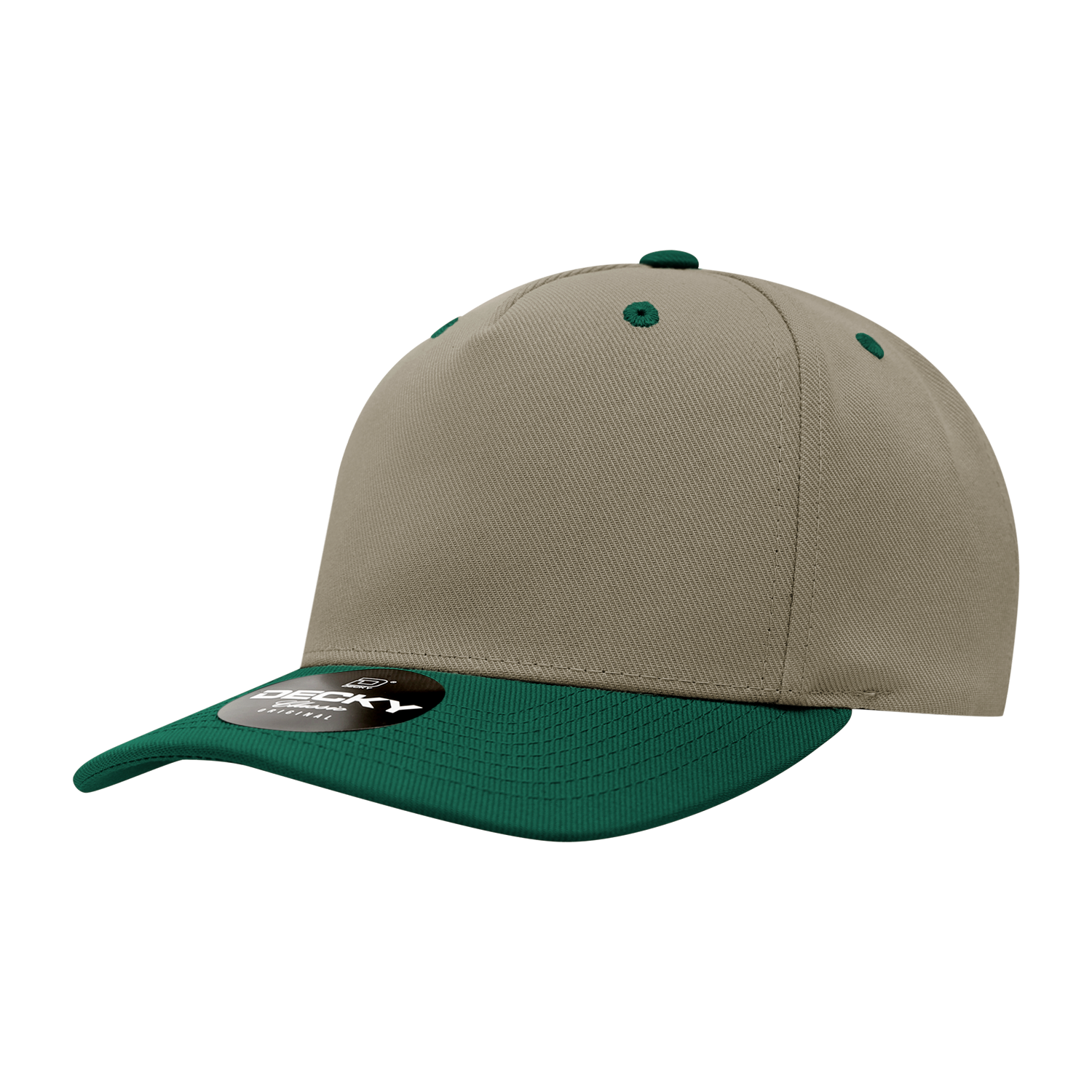 5 Panel Mid Profile Structured Polyester Cap