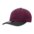 5 Panel Mid Profile Structured Polyester Cap