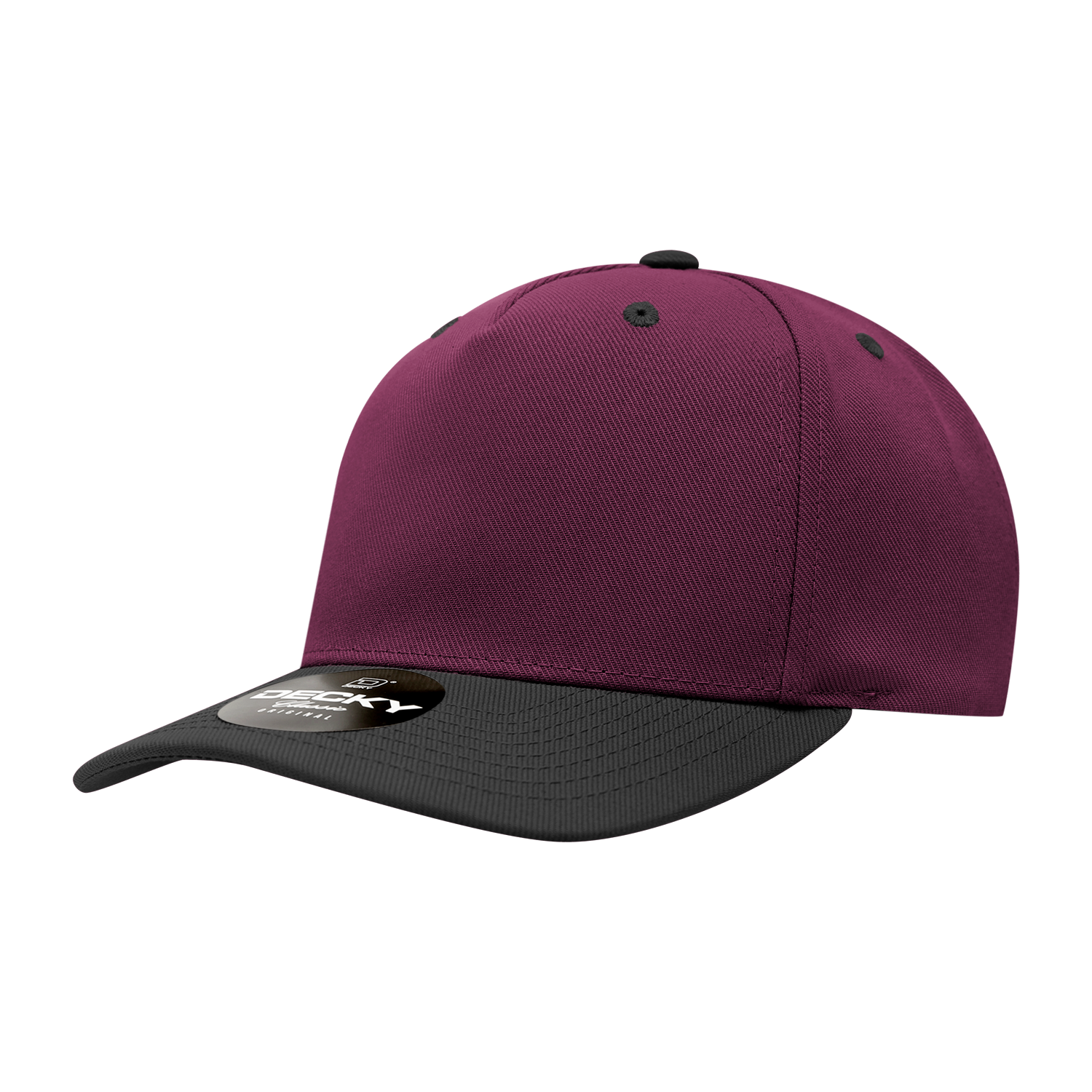 5 Panel Mid Profile Structured Polyester Cap