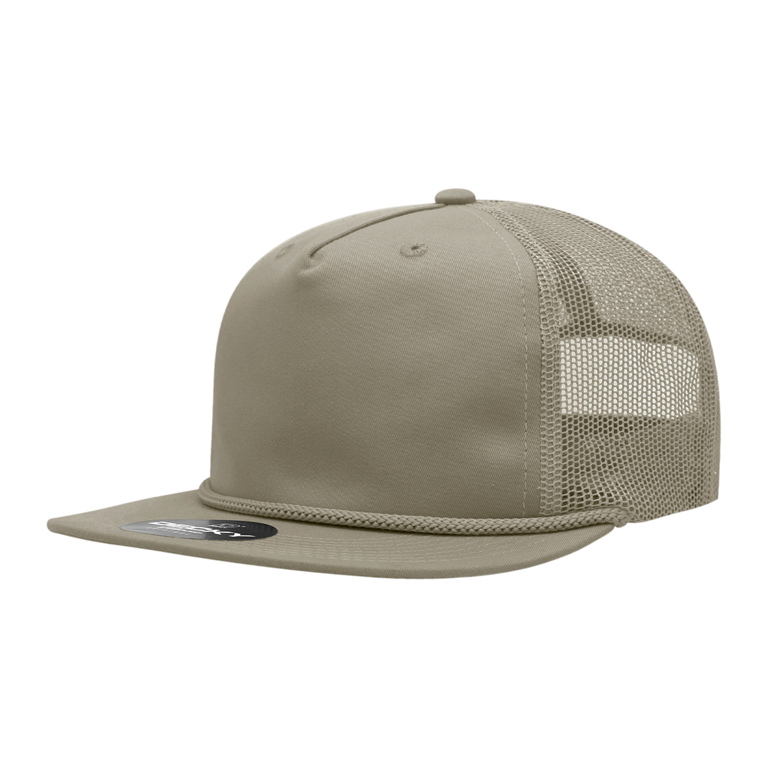 a green mesh trucker hat