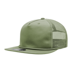 a green mesh trucker hat