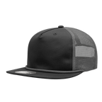 a black mesh trucker hat