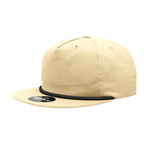 a khaki hat