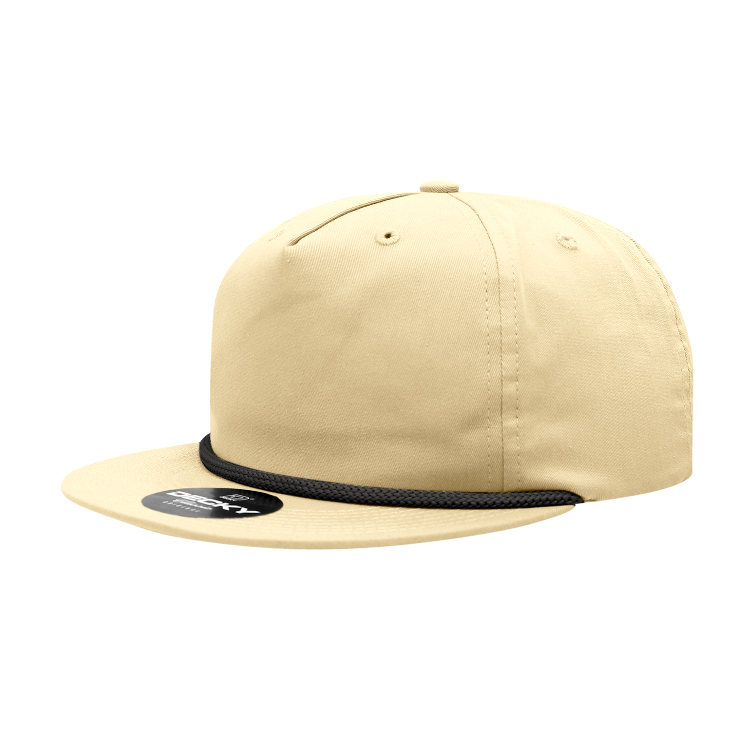 a khaki hat