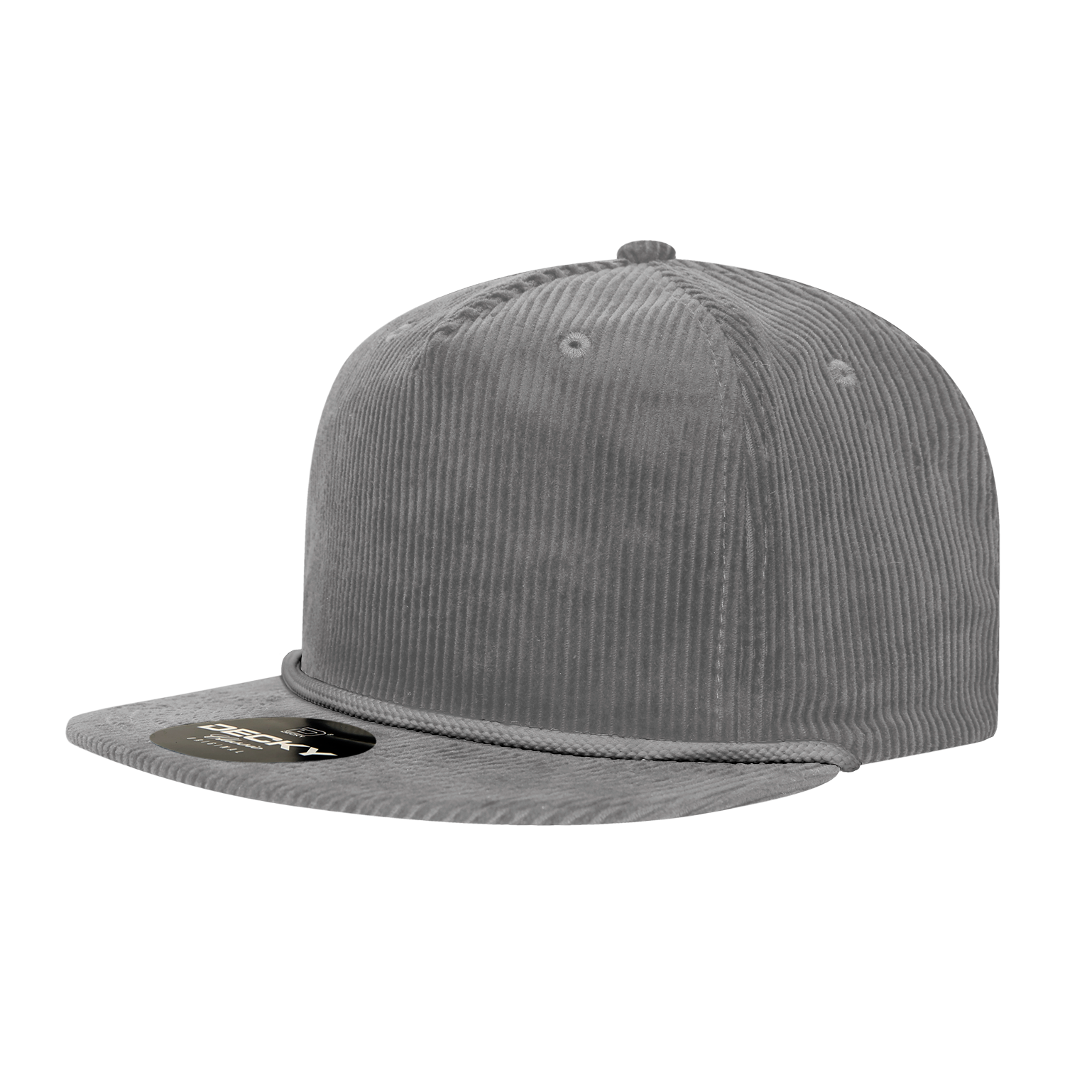 5 Panel High Profile Relaxed Corduroy Rope Hat