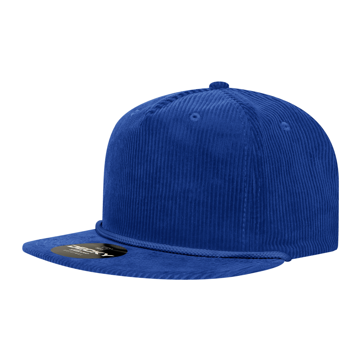 5 Panel High Profile Relaxed Corduroy Rope Hat