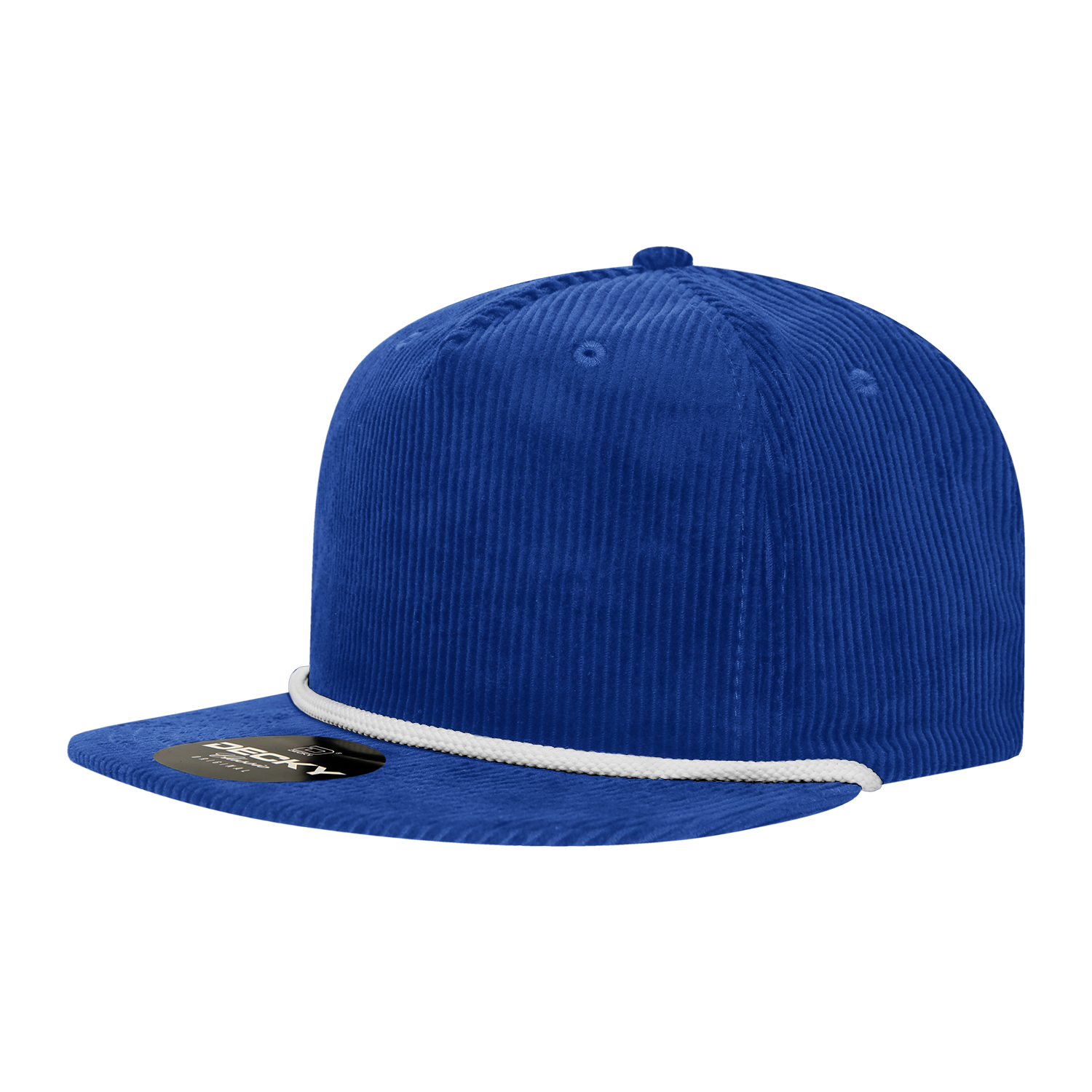 5 Panel High Profile Relaxed Corduroy Rope Hat