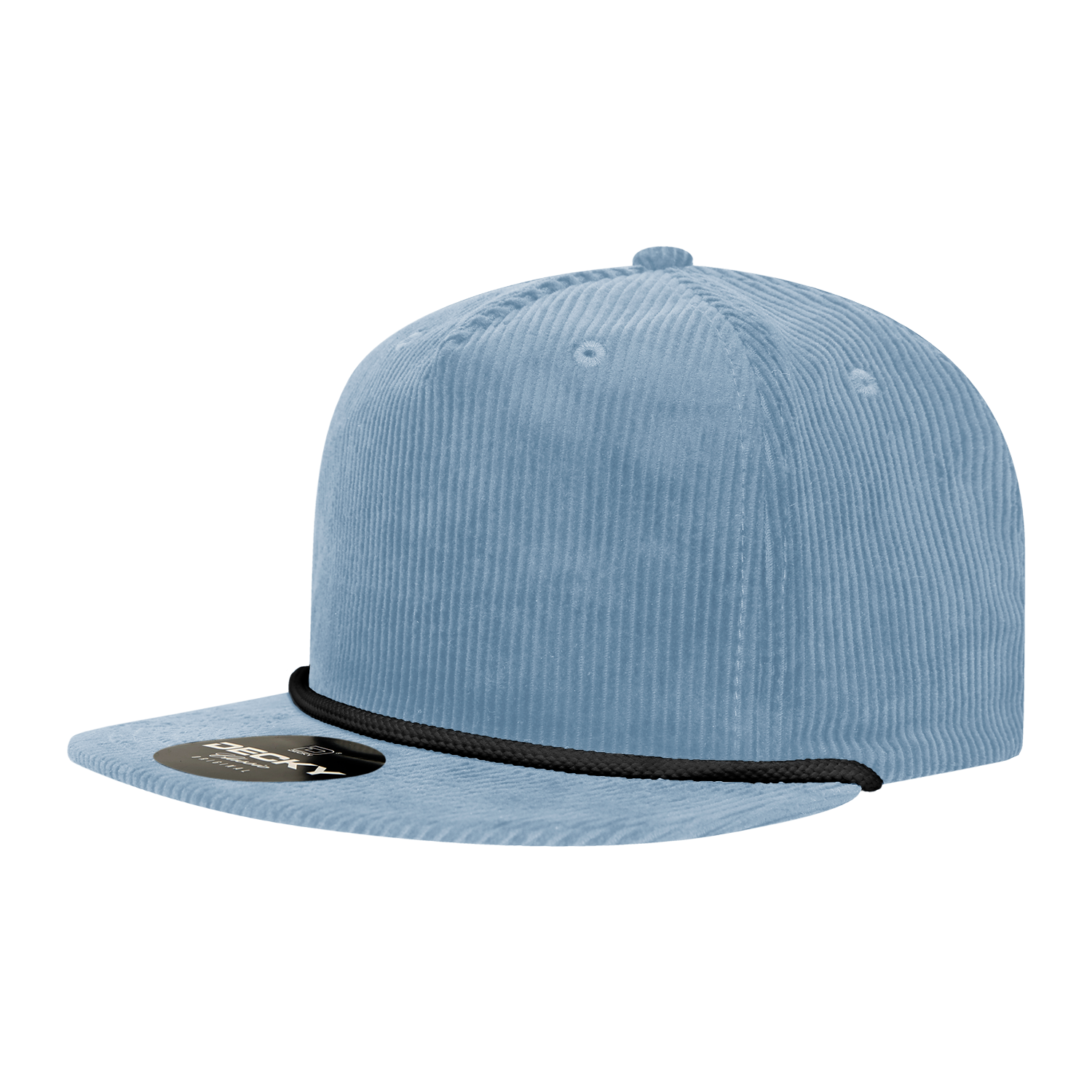 5 Panel High Profile Relaxed Corduroy Rope Hat