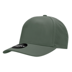 5 Panel High Profile Structured Perforated Performance Cap
