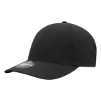 6 Panel Low Profile Structured Perforated Performance Cap