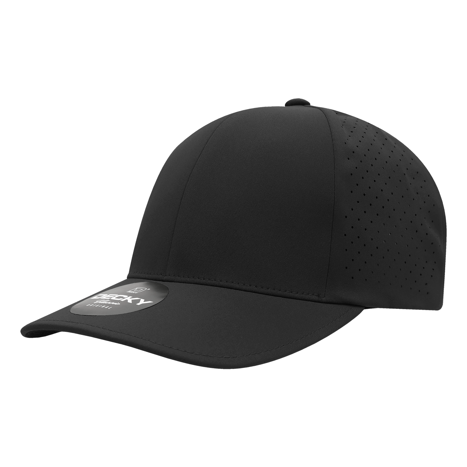 6 Panel Low Profile Structured Perforated Performance Cap